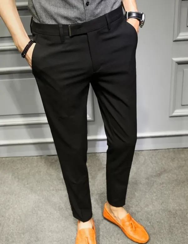 Black_Cotton_Lycra_Straight_Fit_Formal_Pants_For_Men