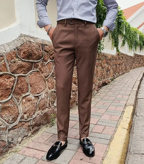 Brown_Cotton_Lycra_Straight_Fit_Formal_Pants_For_Men