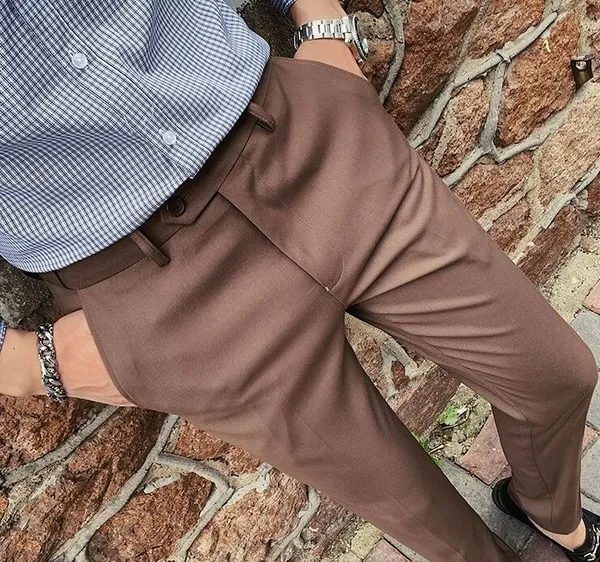 Brown_Cotton_Lycra_Straight_Fit_Formal_Pants_For_Men
