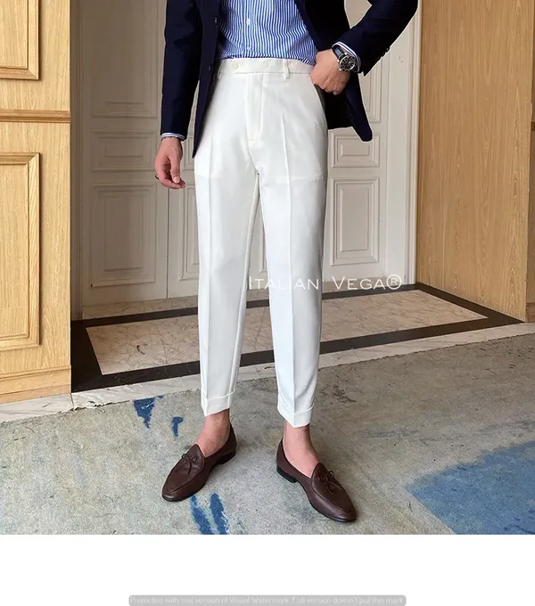 White_Cotton_Lycra_Straight_Fit_Formal_Pants_For_Men
