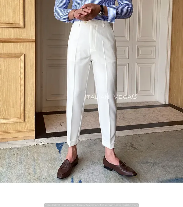 White_Cotton_Lycra_Straight_Fit_Formal_Pants_For_Men