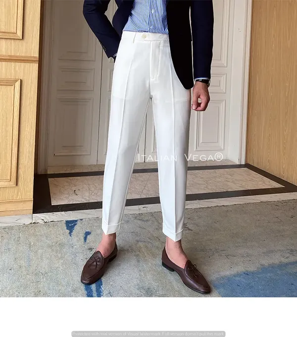 White_Cotton_Lycra_Straight_Fit_Formal_Pants_For_Men