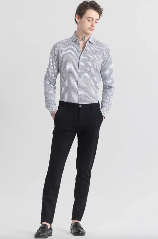 Black_Cotton_Lycra_Slim_Fit_Casual_Trousers_For_Men