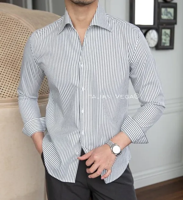 Grey_Cotton_Striped_Shirt_For_Men