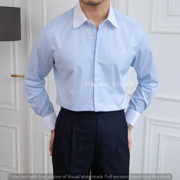 Blue_Cotton_Striped_Formal_Shirt_For_Men