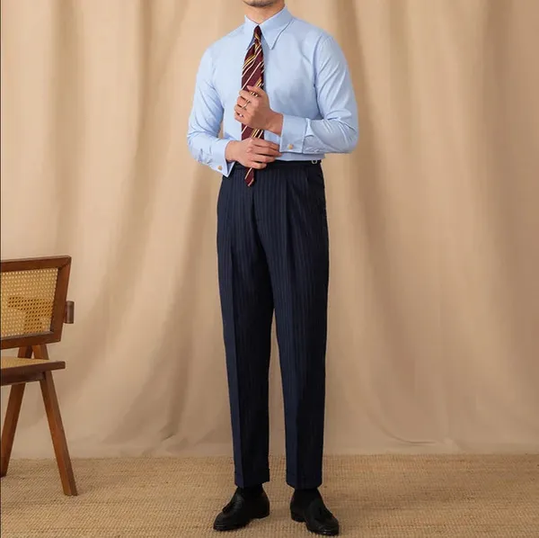 Powder_Blue_Cotton_Classic_Twill_Shirt_For_Men