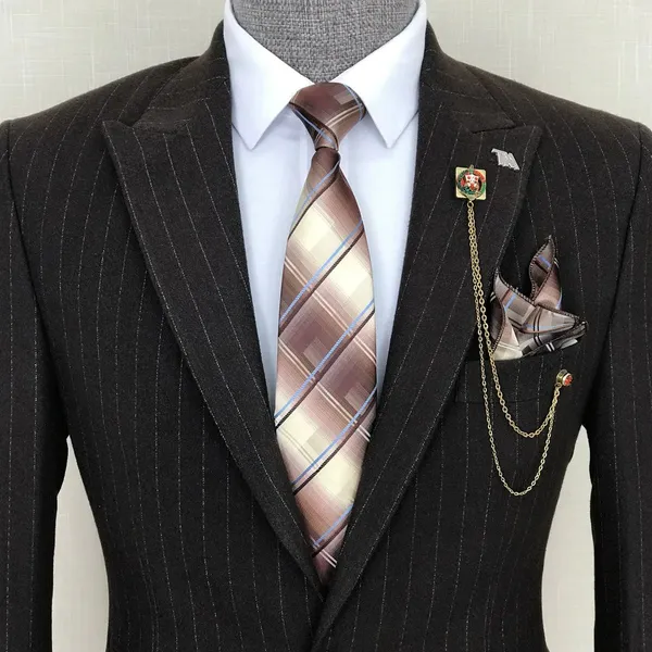 Brown_Terry_Cotton_Striped_Single_Breasted_2_Piece_Suit_For_Men