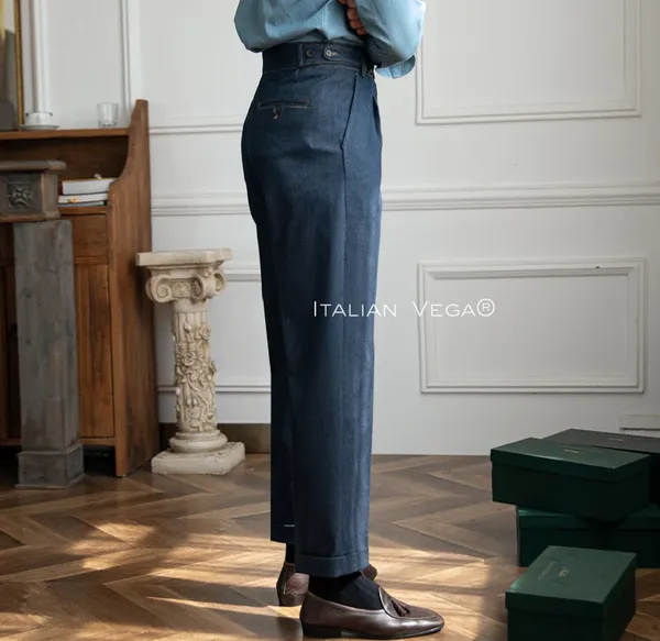 Dark_Blue_Denim_Gurkha_Trousers_For_Men