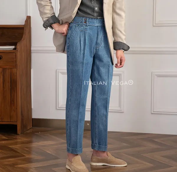 Sky_Blue_Denim_Buttoned_Trousers_For_Men