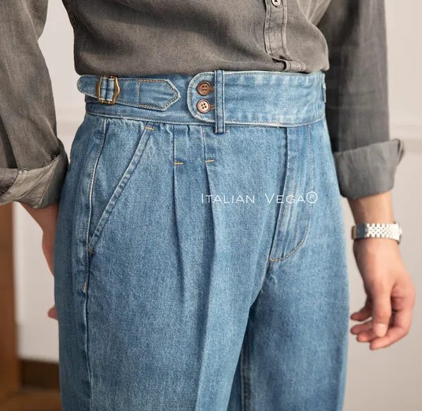 Sky_Blue_Denim_Buttoned_Trousers_For_Men