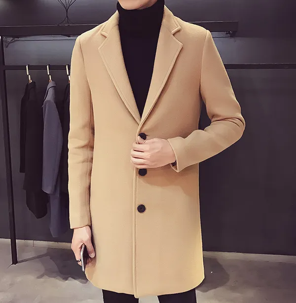 Khaki_Tweed_Trench_Coat_For_Men
