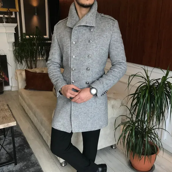 Ash_Grey_Tweed_Double_Breasted_Coat_For_Men