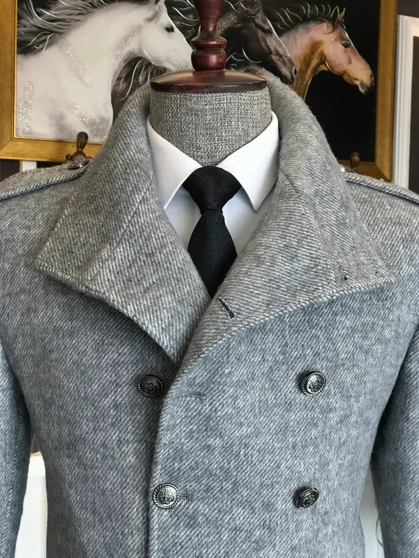 Ash_Grey_Tweed_Double_Breasted_Coat_For_Men
