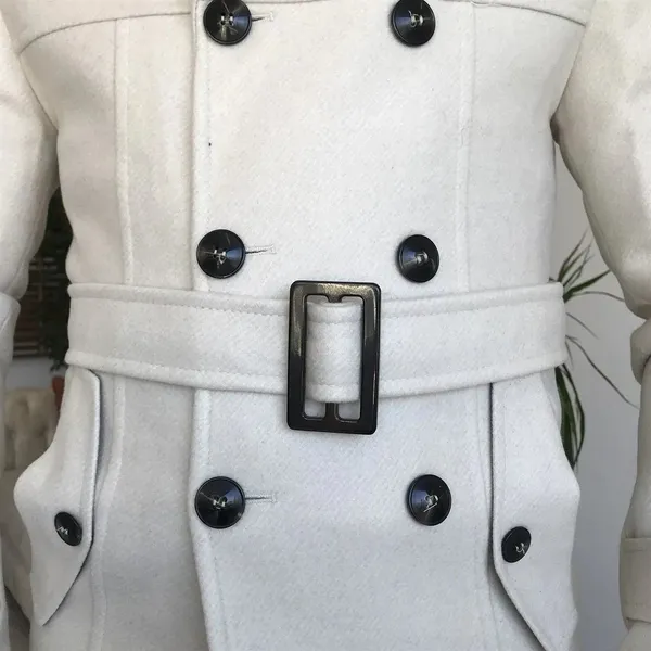 Beige_Tweed_Double-Breasted_Overcoat_For_Men