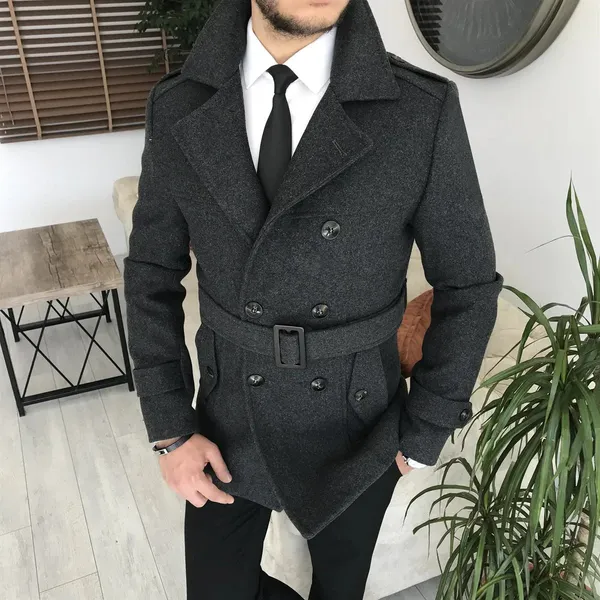Black_Tweed_Double_Breasted_Overcoat_For_Men