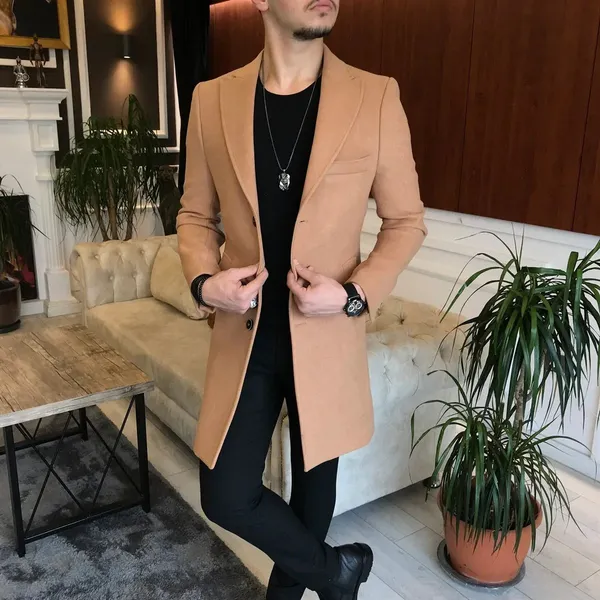 Camel_Tweed_Charleston_Overcoat_For_Men