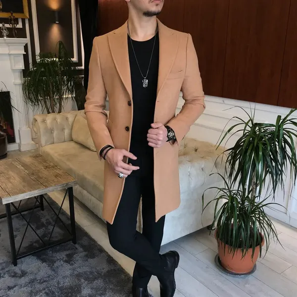 Camel_Tweed_Charleston_Overcoat_For_Men