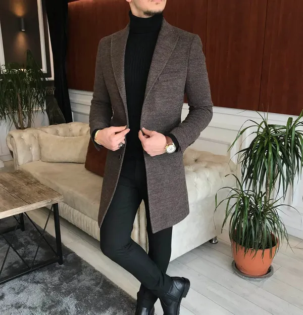 Brown_Tweed_Classic_Overcoat_For_Men