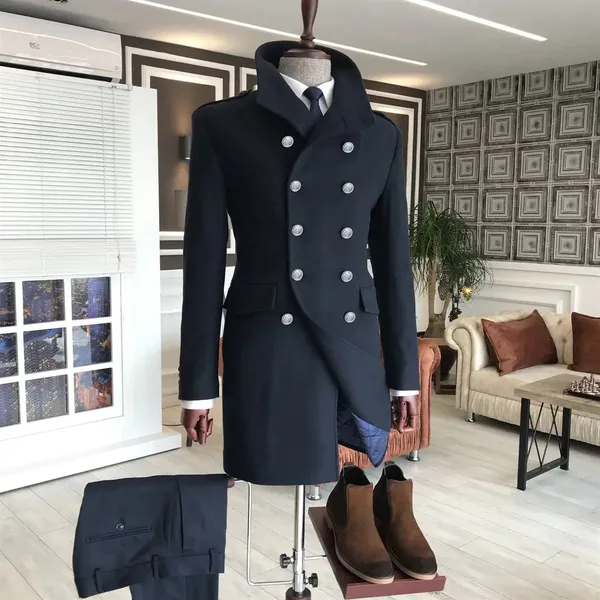Dark_Blue_Tweed_Double_Breasted_Coat_For_Men