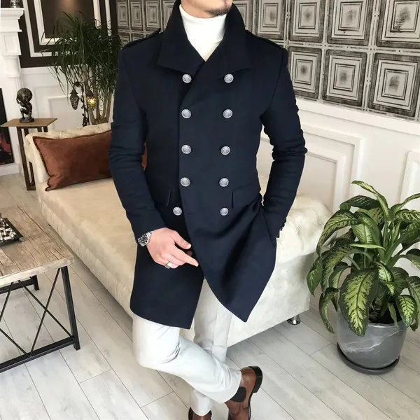 Dark_Blue_Tweed_Double_Breasted_Coat_For_Men