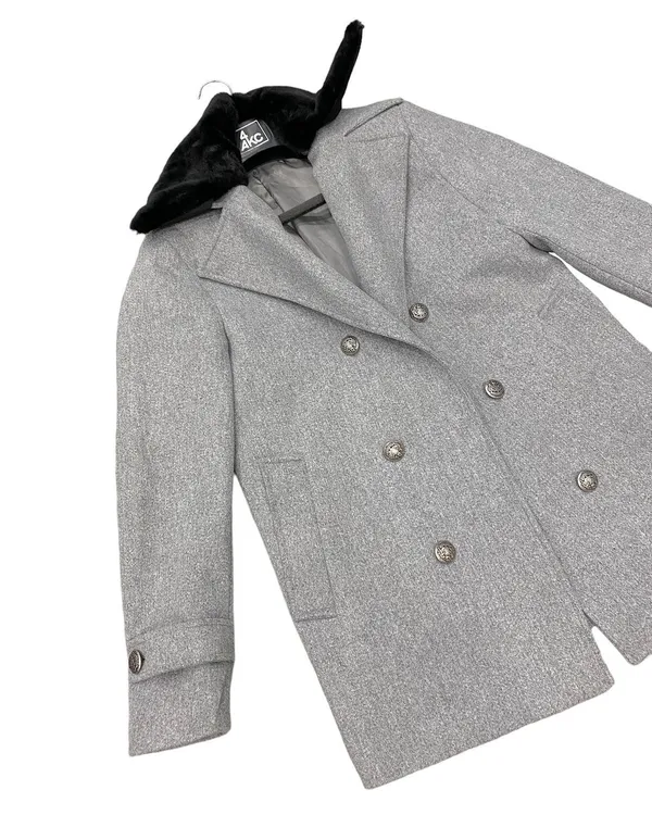 Ash_Grey_Tweed_Double_Breasted_Overcoat_For_Men