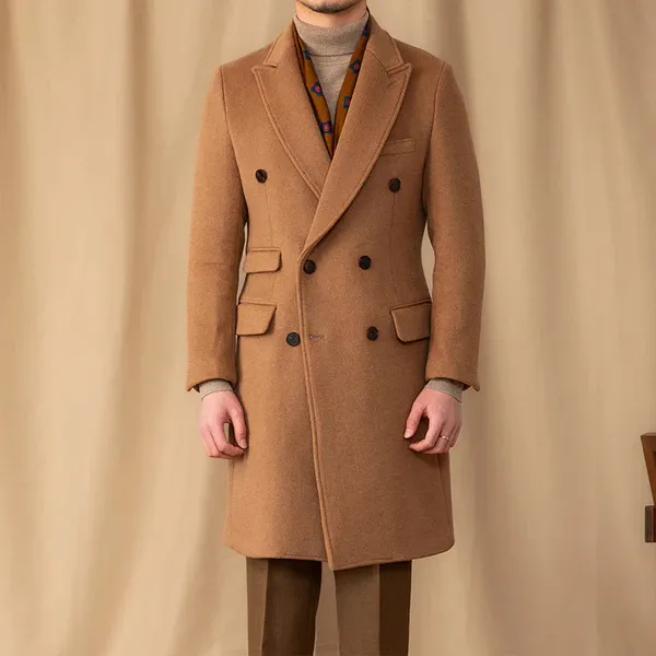 Brown_Tweed_Double_Breasted_Coat_For_Men