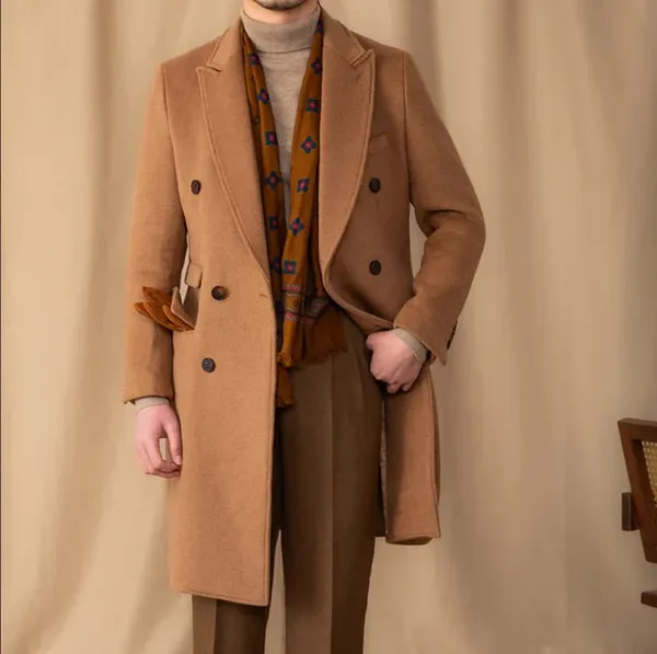 Brown_Tweed_Double_Breasted_Coat_For_Men