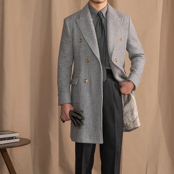 Grey_Tweed_Double_Breasted_Coat_For_Men