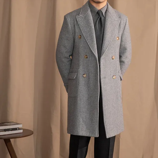 Grey_Tweed_Double_Breasted_Coat_For_Men
