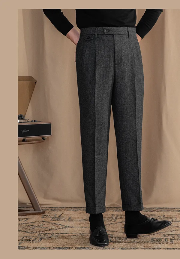 Grey_Herringbone_Straight_Fit_Gurkha_Trousers_For_Men