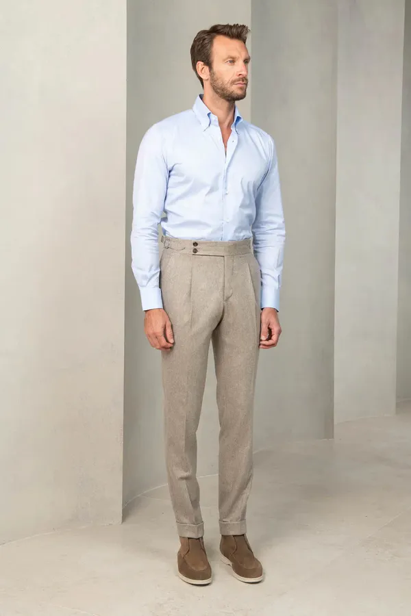 Beige_Flannel_Regular_Fit_Signature_Gurkha_Pants_For_Men