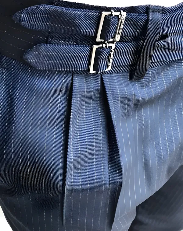 Navy_Striped_Viscose_Slim_Fit_Double_Buckle_Gurkha_Pants_For_Men