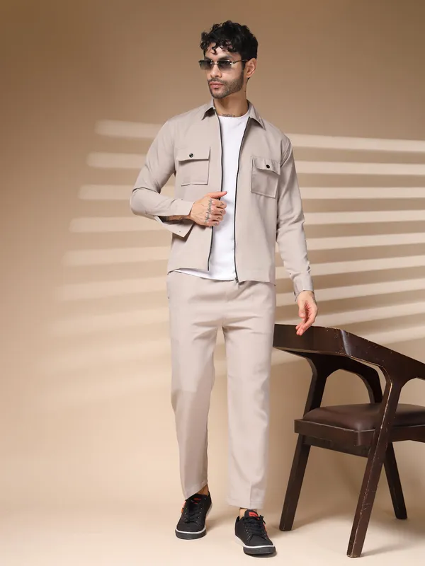 Beige_Cotton_Zipper_Co-Ord_Set_For_Men