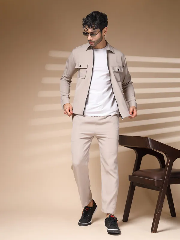 Beige_Cotton_Zipper_Co-Ord_Set_For_Men