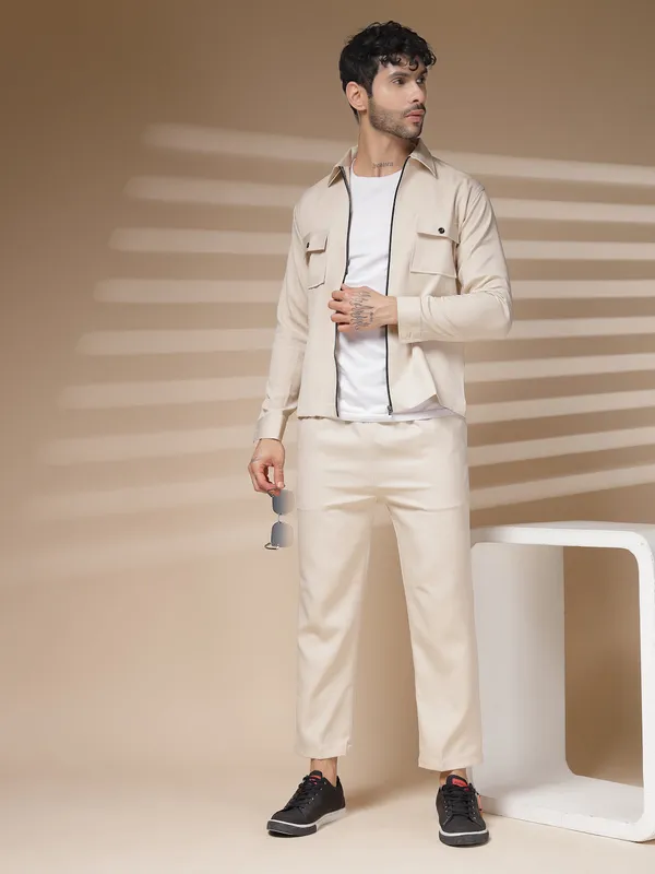 Beige_Cotton_Zipper_Co-Ord_Set_For_Men