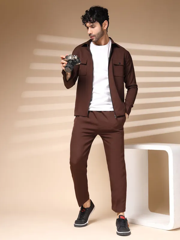 Brown_Cotton_Zipper_Co-Ord_Set_For_Men