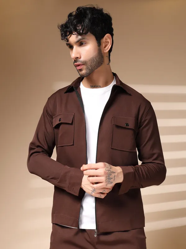 Brown_Cotton_Zipper_Co-Ord_Set_For_Men