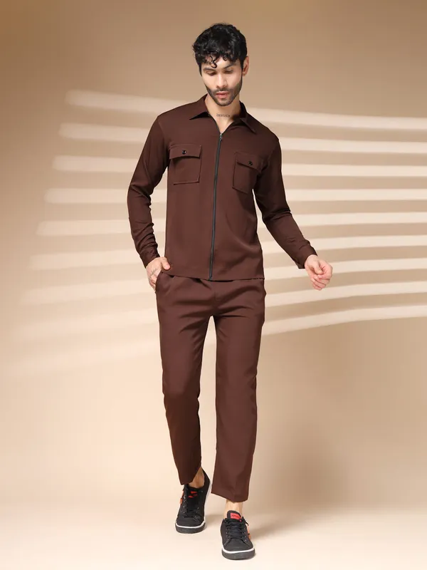 Brown_Cotton_Zipper_Co-Ord_Set_For_Men