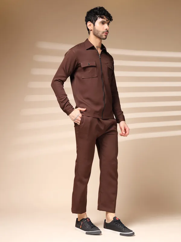 Brown_Cotton_Zipper_Co-Ord_Set_For_Men