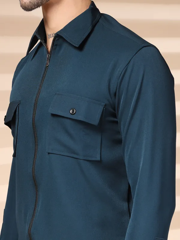 Blue_Cotton_Zipper_Co-Ord_Set_For_Men