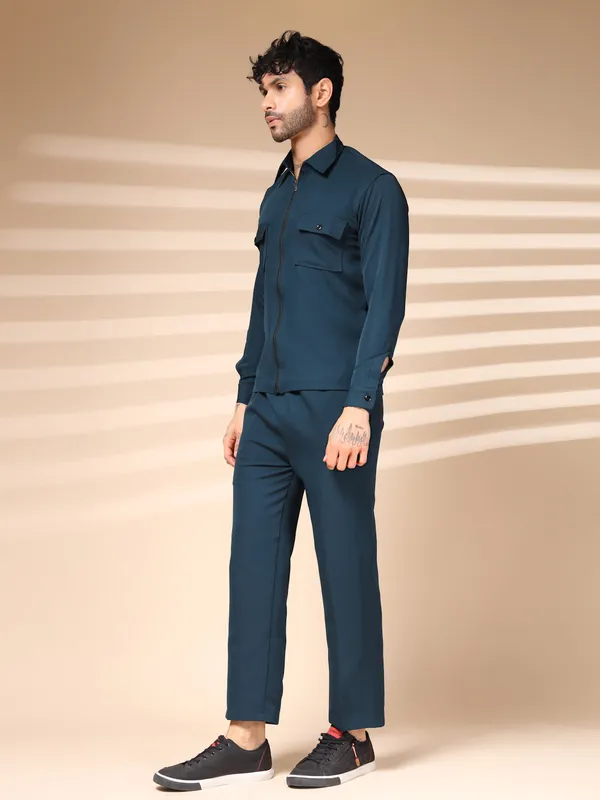 Blue_Cotton_Zipper_Co-Ord_Set_For_Men