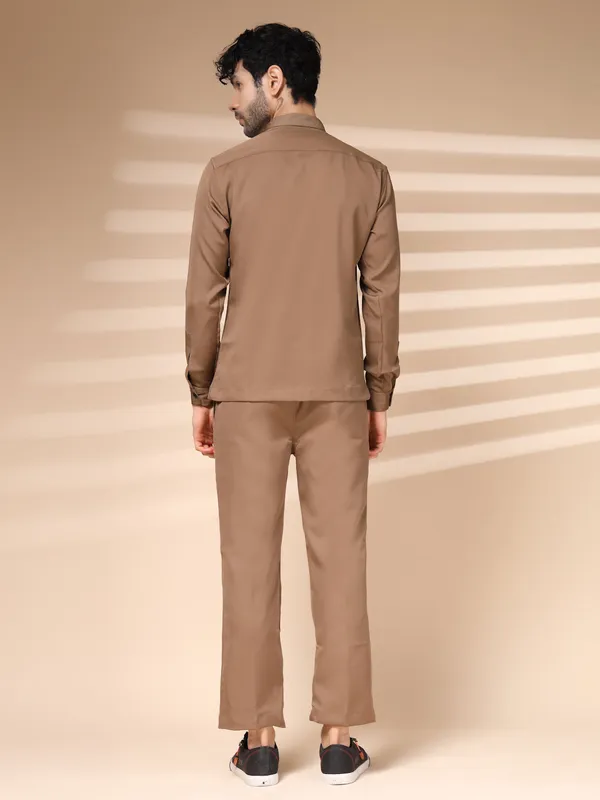 Camel_Cotton_Zipper_Co-Ord_Set_For_Men