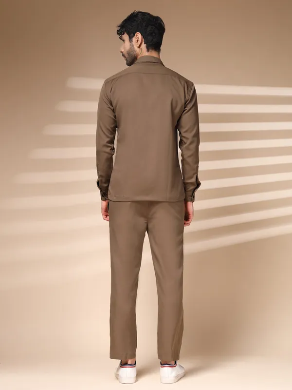 Camel_Cotton_Buttoned_Co-Ord_Set_For_Men