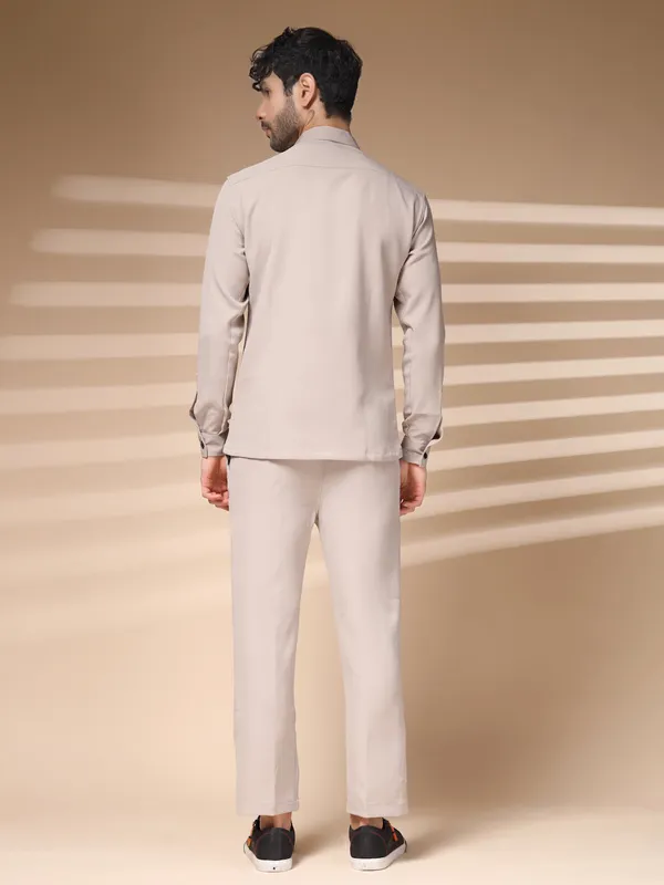Beige_Cotton_Tailored_Buttoned_Co-Ord_Set_For_Men