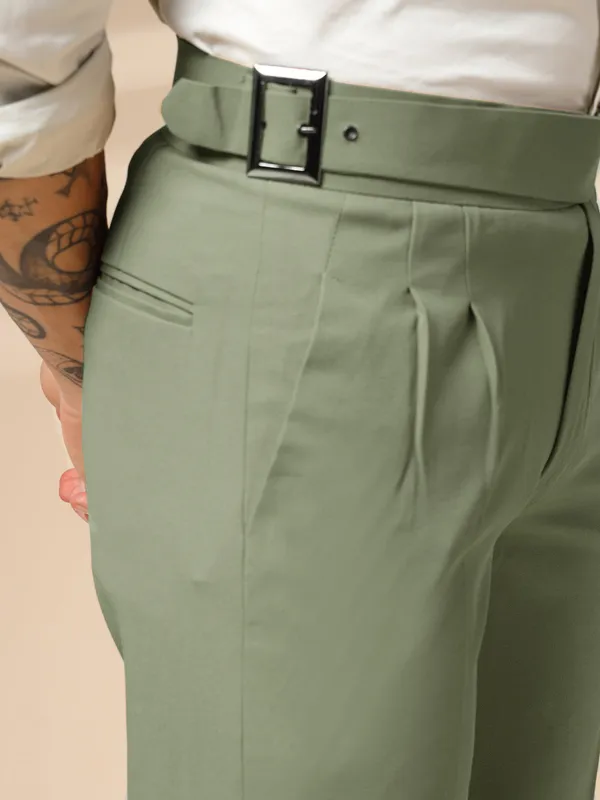 Pebble_Polyester_Stretch_Classic_Buckle_Gurkha_Pants_For_Men