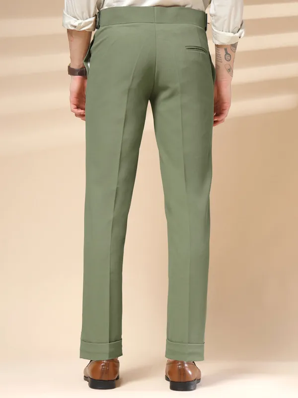 Pebble_Polyester_Stretch_Classic_Buckle_Gurkha_Pants_For_Men