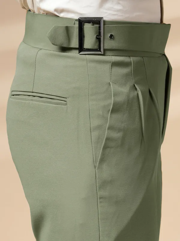 Pebble_Polyester_Stretch_Classic_Buckle_Gurkha_Pants_For_Men