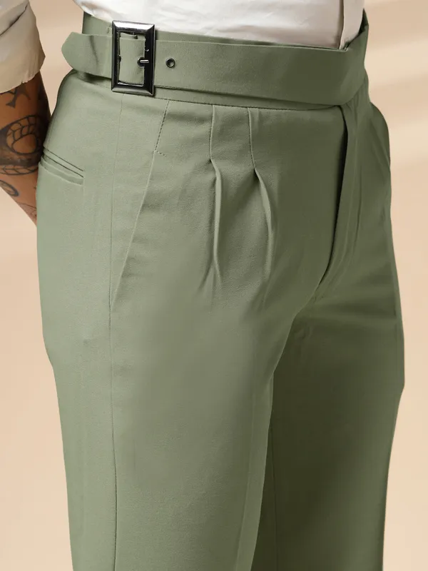 Pebble_Polyester_Stretch_Classic_Buckle_Gurkha_Pants_For_Men