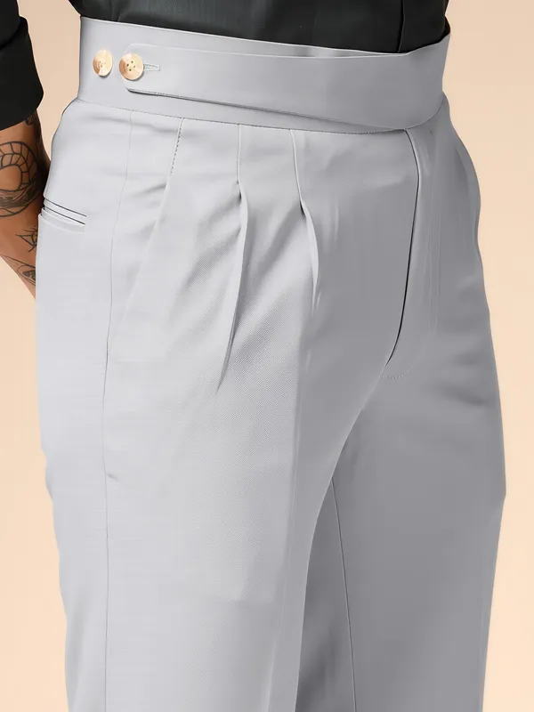 Ash_Grey_Polyester_Classic_Buttoned_Gurkha_Pants_For_Men