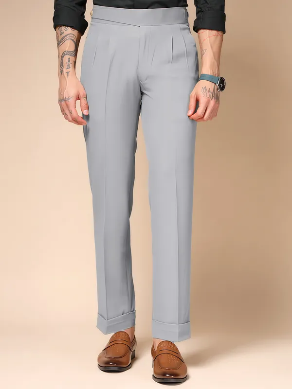 Ash_Grey_Polyester_Classic_Buttoned_Gurkha_Pants_For_Men